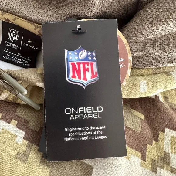 Nike Men’s XL NFL Washington Football Team Salute to Service Sideline Hoodie. - Picture 2 of 8